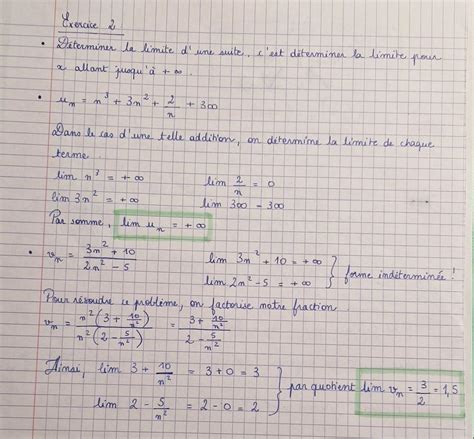 Bonjour Jaimerais De Laide Pour Cet Exercice De Sp Maths Terminale