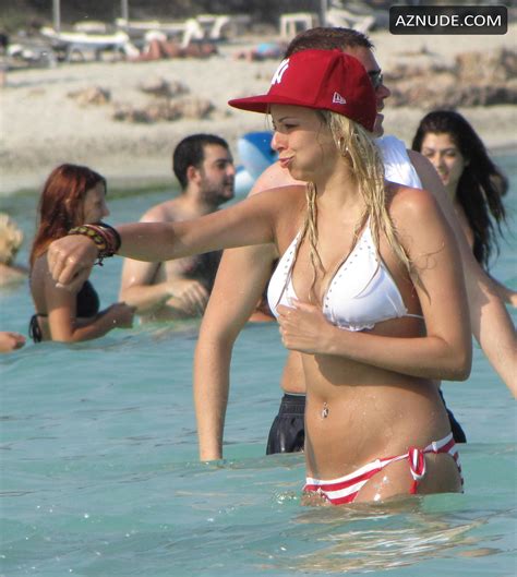 Sacha Parkinson Bikini Candids On The Beach In Ayia Napa Aznude