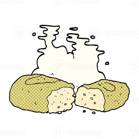 drawn cartoon bread 45200734 PNG