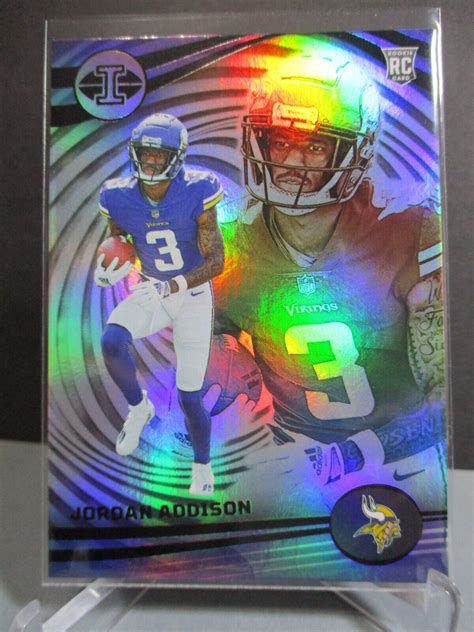 2023 Panini Illusions 73 Jordan Addison RC Minnesota Vikings EBay