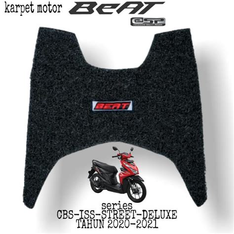 Jual Karpet Motor Alas Pijakan Kaki Beat Bahan Nomad Serabut