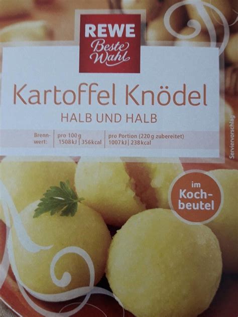 Kartoffel Kn Del Halb Halb Im Kochbeutel Rewe G