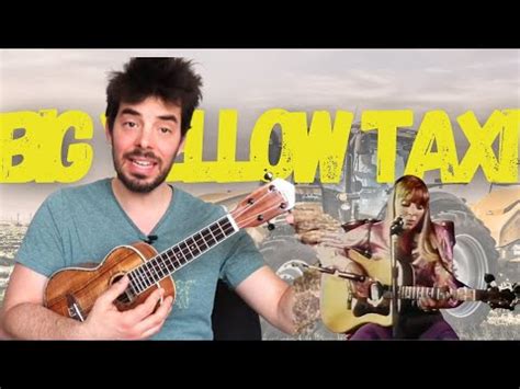 BIG YELLOW TAXI Ukulele Tutorial Open Tuning Joni Mitchell With Ben