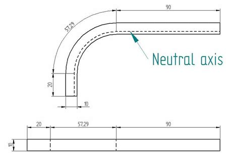 Sheet Metal Bending Design Tips Bend Allowance K Factor Fractory