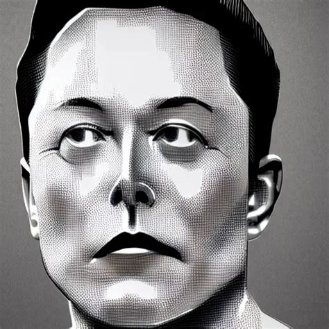 Meat Statue Of Elon Musk K Intricate Details Stable Diffusion