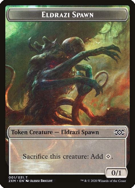 Eldrazi Spawn · Double Masters Tokens T2xm 1 · Scryfall Magic The