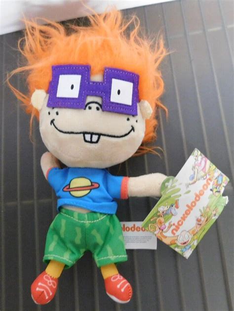 Rugrats Nickelodeon Chuckie Finster Plush Doll 4693474946