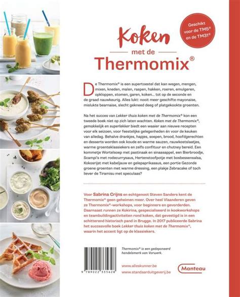 Koken Met De Thermomix Sabrina Crijns Basiskookboeken