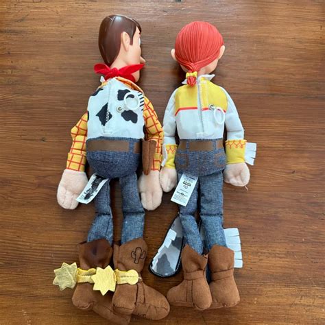 Toy Story 4 Talking Plush Woody And Jessie Dolls S