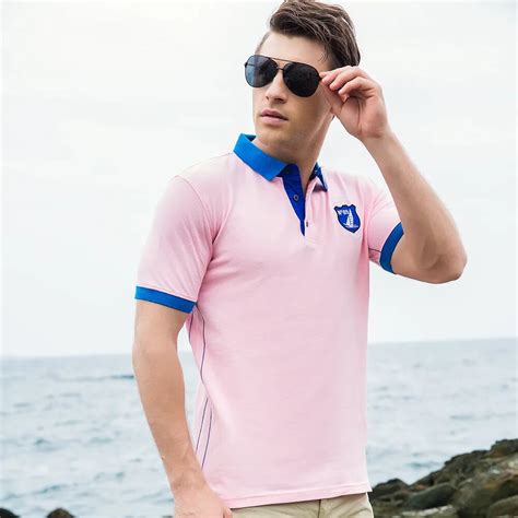 Mens Polo Shirts Casual Outwear Tracksuit Fashion Slim Fit Summer Men's ...