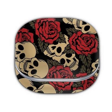 Skull Roses Samsung Galaxy Buds2 Pro Skin वायरलेस ईयरफोन Sleeky