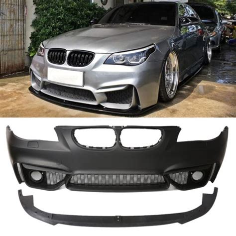 M Style Look Front Bumper For Bmw Series E W O Pdc Holes D Ebay