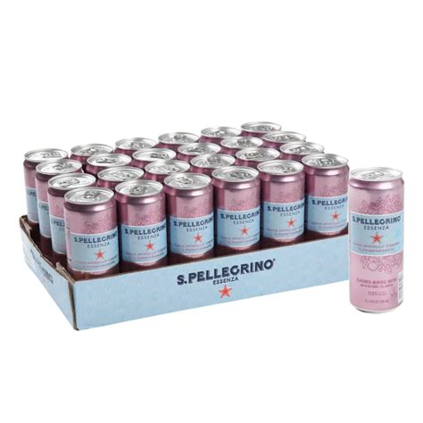 San Pellegrino 聖沛黎洛 零卡香氛氣泡飲 石榴櫻桃風味 330毫升 X 24罐 125877｜costco好市多必買推薦