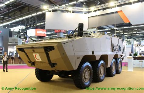 Al Jasoor Showcases Rabdan 8x8 Armoured Vehicle