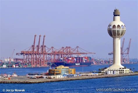 Port Of Jeddah In Saudi Arabia