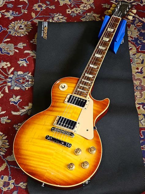 2009 Gibson Usa Les Paul Traditional In Honeyburst Reverb