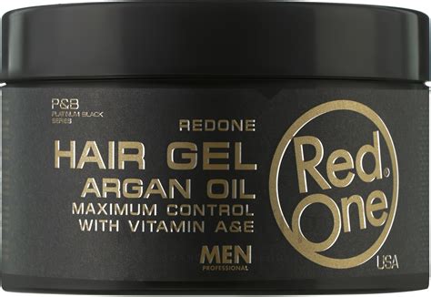 Red One Hair Gel Argan Oil Ultra Strong Hold Hair Gel With Argan Oil