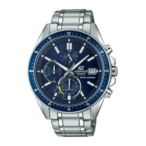 Montre Homme Casio Edifice Efs S D Avuef Bracelet Acier Argent Sur