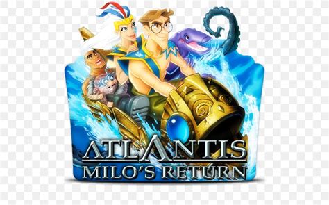 Milo James Thatch Princess 'Kida' Kidagakash Atlantis Film Direct-to ...