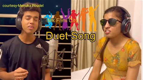 Menuka Poudel Indian Idol Duet Song Menuka Poudel And Utkarsh