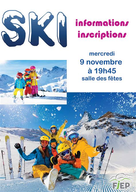 Réunion d inscription au ski 2022 2023 FJEP Villaz