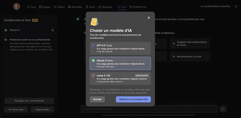 DuckDuckGo AI Chat Un Outil Pour Interagir Anonymement Avec Des LLM