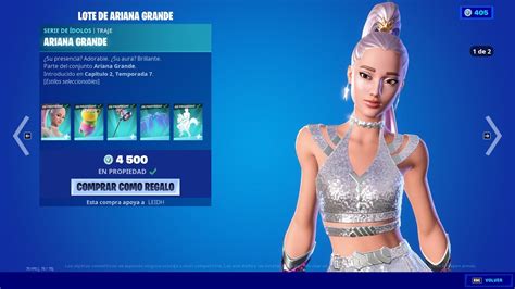 Vuelven Skins De Ariana Grande Nueva Tienda Fortnite Hoy 11 De Marzo