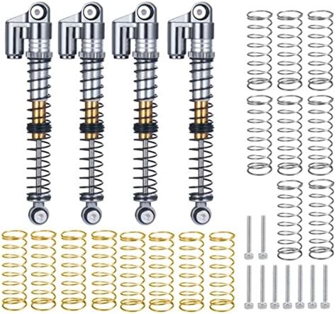 Amazon MOHERO Adjustable RC Shocks Absorber Damper Aluminum 53mm