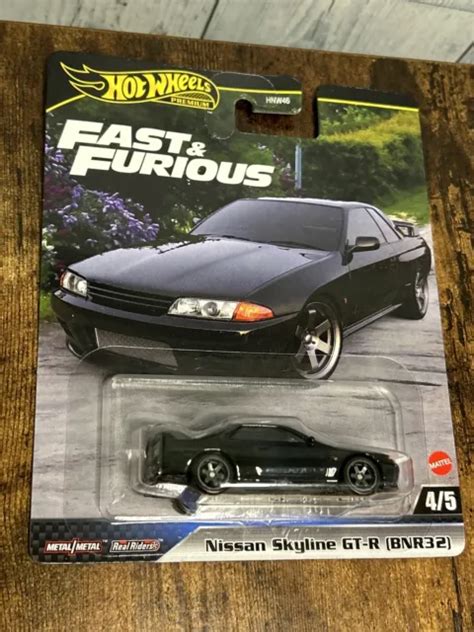 HOT WHEELS PREMIUM Nissan Skyline GT R BNR32 Fast Furious 2024 EUR 19