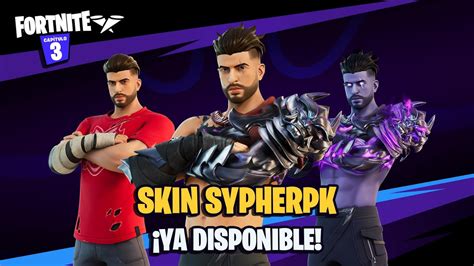 Fortnite Temporada 4 nueva skin SypherPK Serie de Ídolos Icon Series