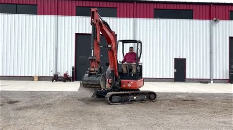 2019 Kubota U35 Mini Excavator Youtube