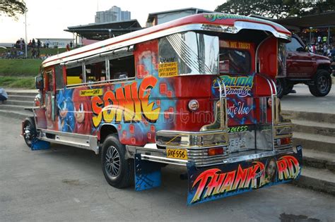 Aftermarket Jeepney At Wild Rides In Marikina Philippines Editorial