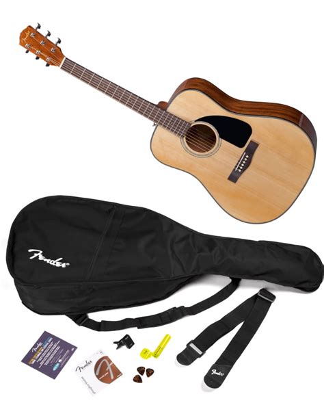 Fender Dg8s Acoustic Guitar Value Pack