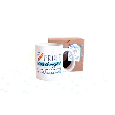 Taza Profe Eres El Mejor Un Regalo Original Y Especial