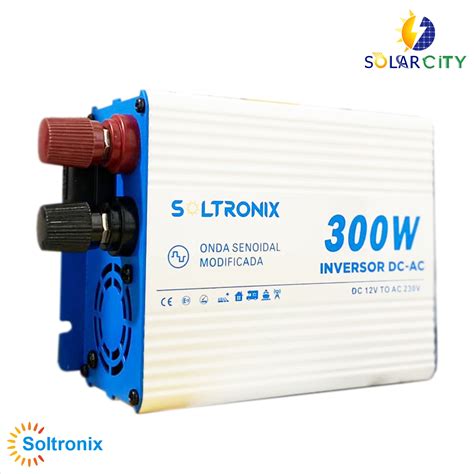 Inversor De Voltaje Soltronix W Onda Modificada V Solar City