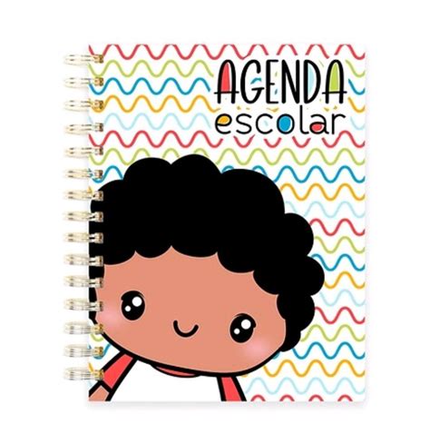 Agenda Escolar Menino Arquivo Digital Elo Produtos Especiais