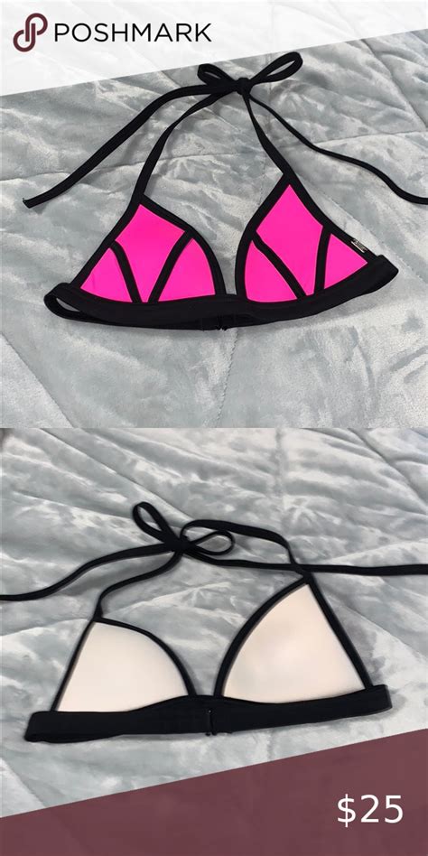 Victorias Secret Pink Triangle Bikini Top Pink Triangle Bikini Top