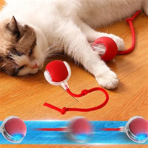 Smart Cat Toys Automatische Rolling Ball Gef Lschten Schwanz Wiederauf