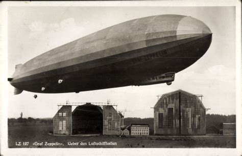 Ansichtskarte Postkarte Friedrichshafen Am Bodensee Luftschiff Lz