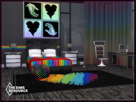 The Sims Resource Take Pride Teenage Bedroom