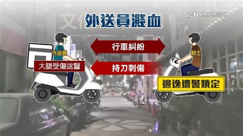 疑行車糾紛爆衝突 外送員大腿遭刺傷送醫 社會 三立新聞網 Setncom