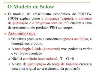 Modelo De Solow Ppt