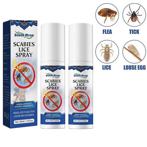 Pcs South Moon Head Lice Removal Spray Hair Removes Lice And Fleas