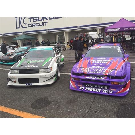 I'm in heaven at Tsukuba circuit for 86祭。 more pictures to come ...