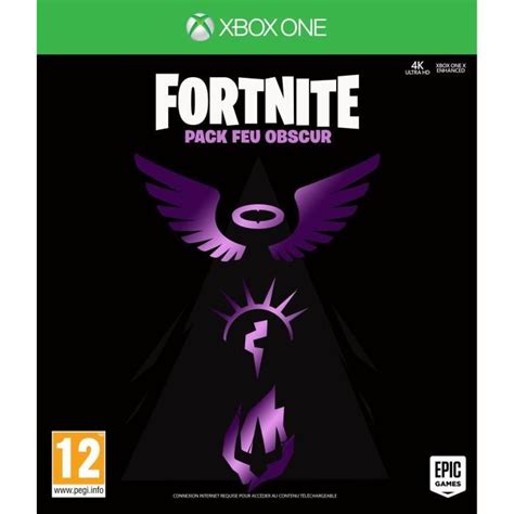 FORTNITE Pack Feu Obscur Jeu Xbox One Avis Test Cdiscount