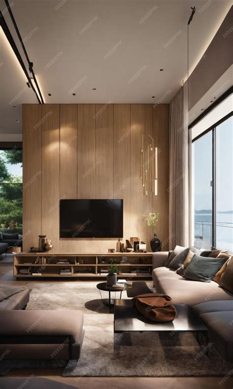 Premium Photo | Chic modern luxury aesthetics style Interior living