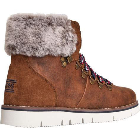 Skechers Dames Bobs Rocky Urban Hiker Wandelschoenen Bruin