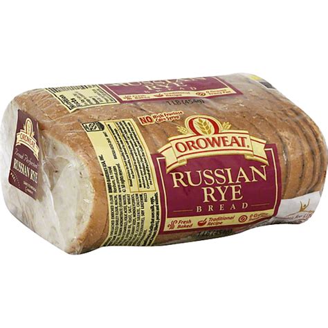 Oroweat Russian Rye Bread 16 Oz Loaf Pumpernickel And Rye Harvest Market