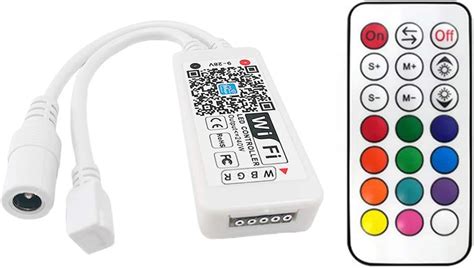 Controlador De Tiras LED RGBW Mando A Distancia Compatible Con Google