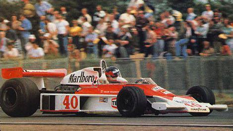 Gilles Villeneuve His First Grand Prix With McLaren At Silverstone